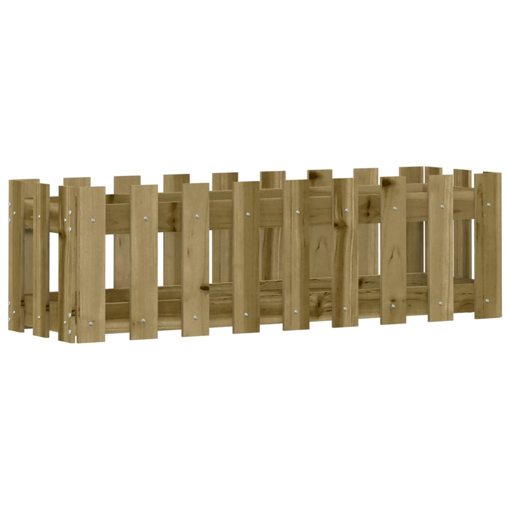 Povišena vrtna gredica 100x30x30 cm impregnirana borovina