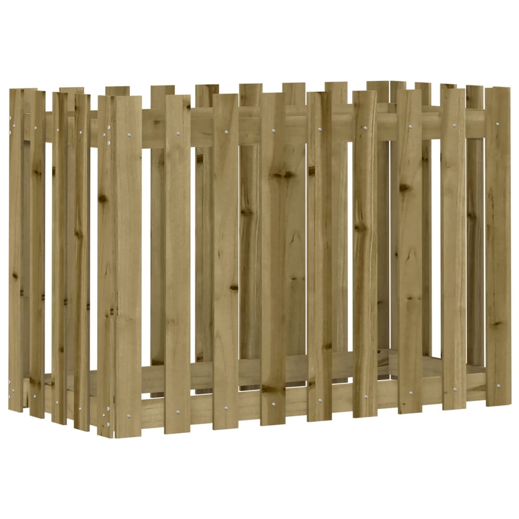 Povišena vrtna gredica 100x50x70 cm impregnirana borovina