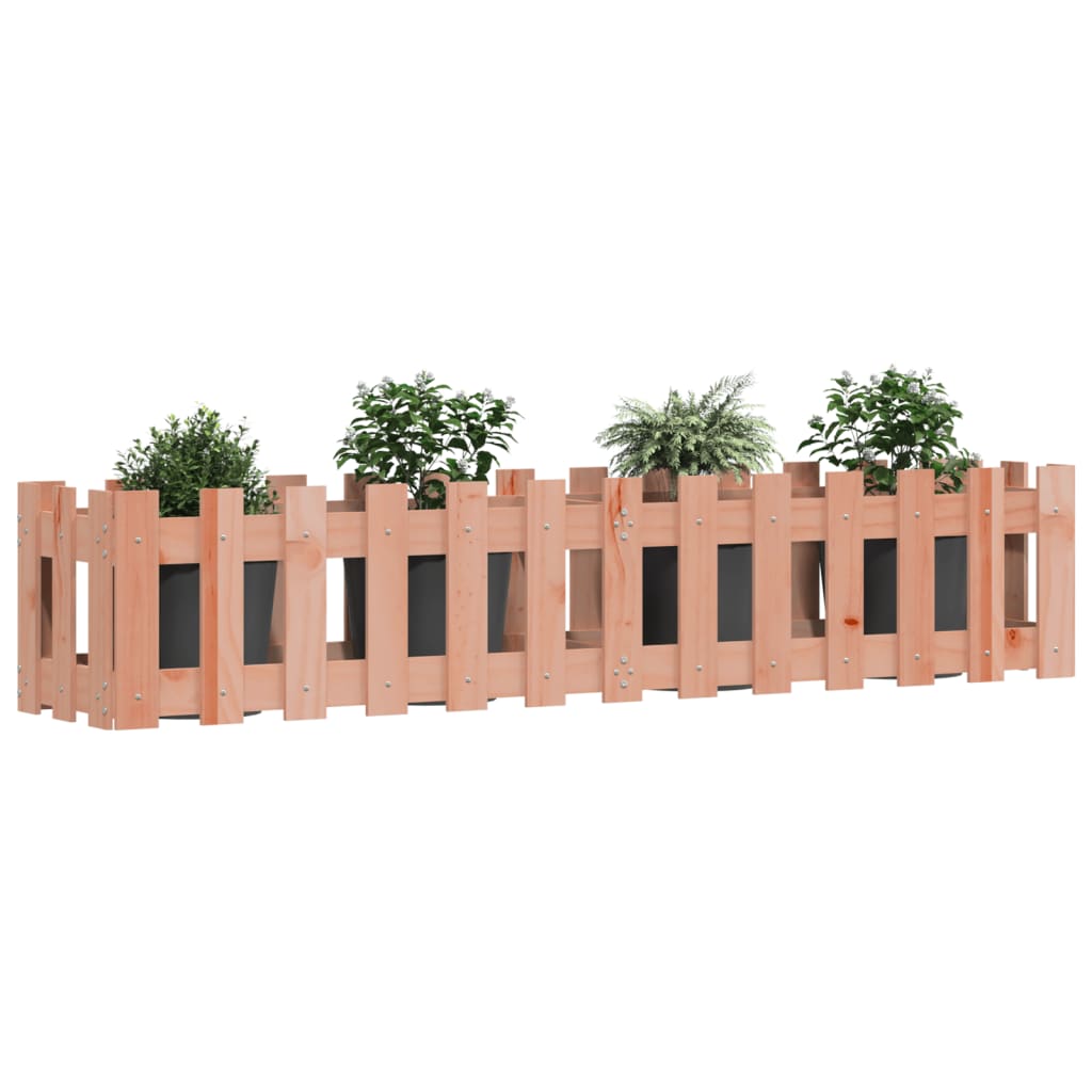 Povišena vrtna gredica 150x30x30 cm od masivne duglazije