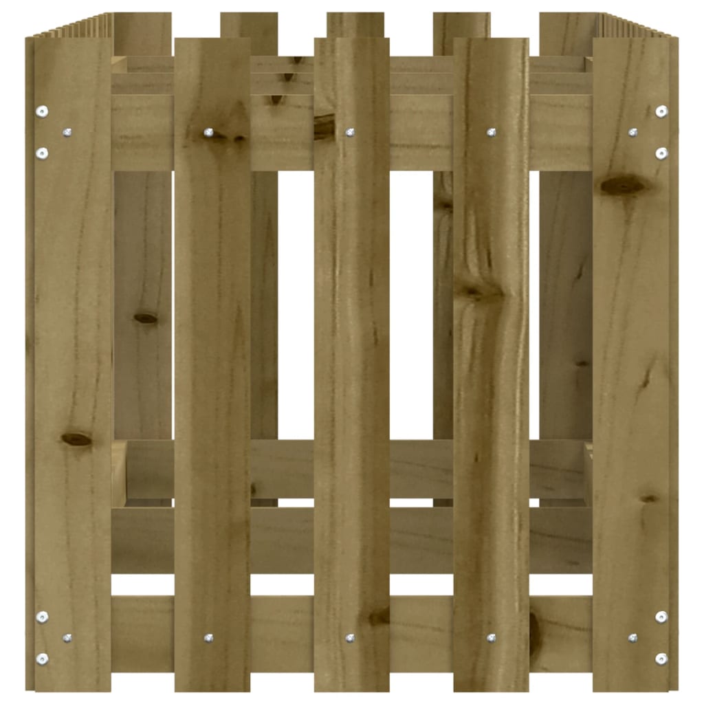 Povišena vrtna gredica 150x50x50 cm impregnirana borovina