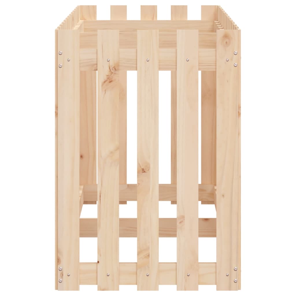 Povišena vrtna gredica 150x50x50 cm od masivne borovine