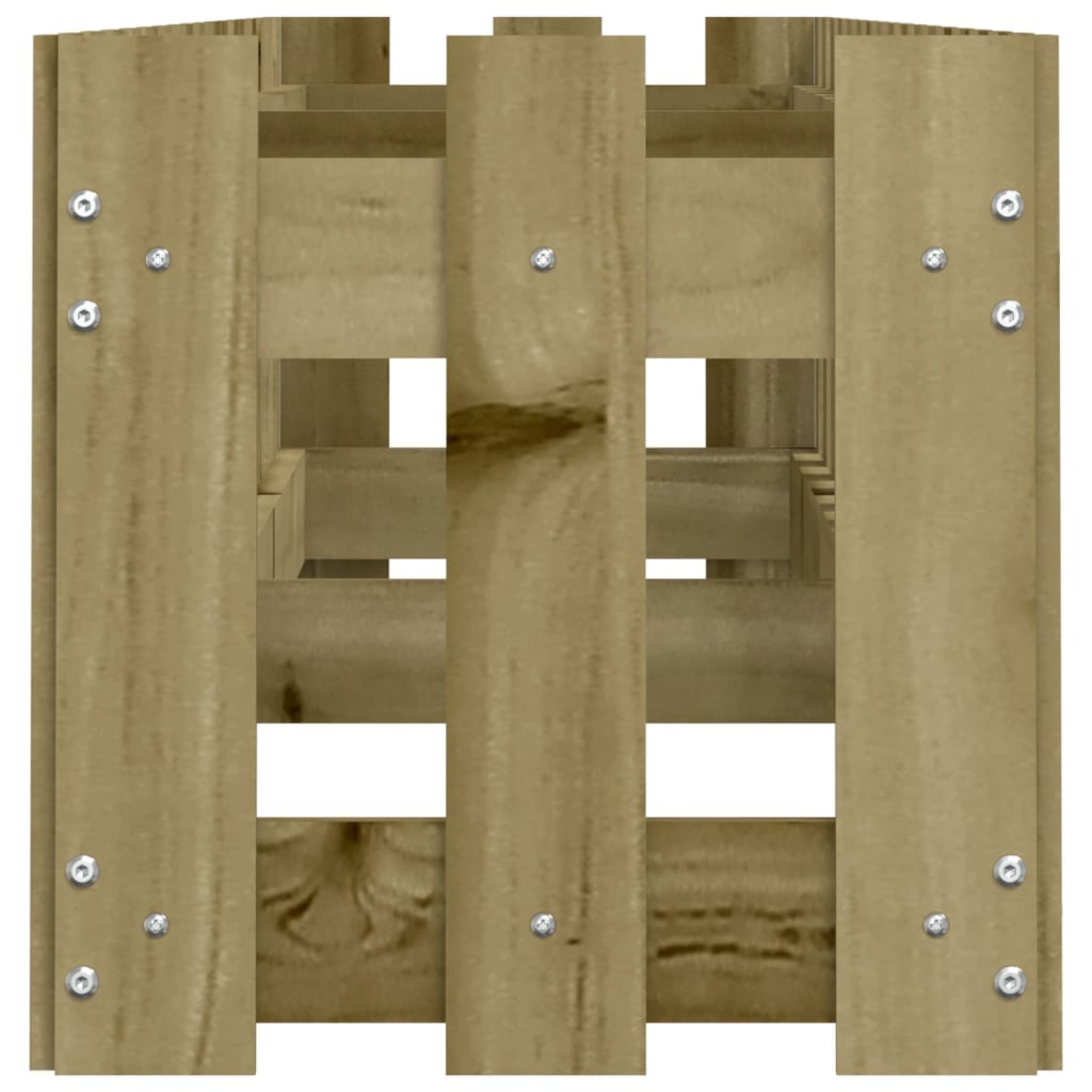 Povišena vrtna gredica 200 x 30 x 30 cm impregnirana borovina
