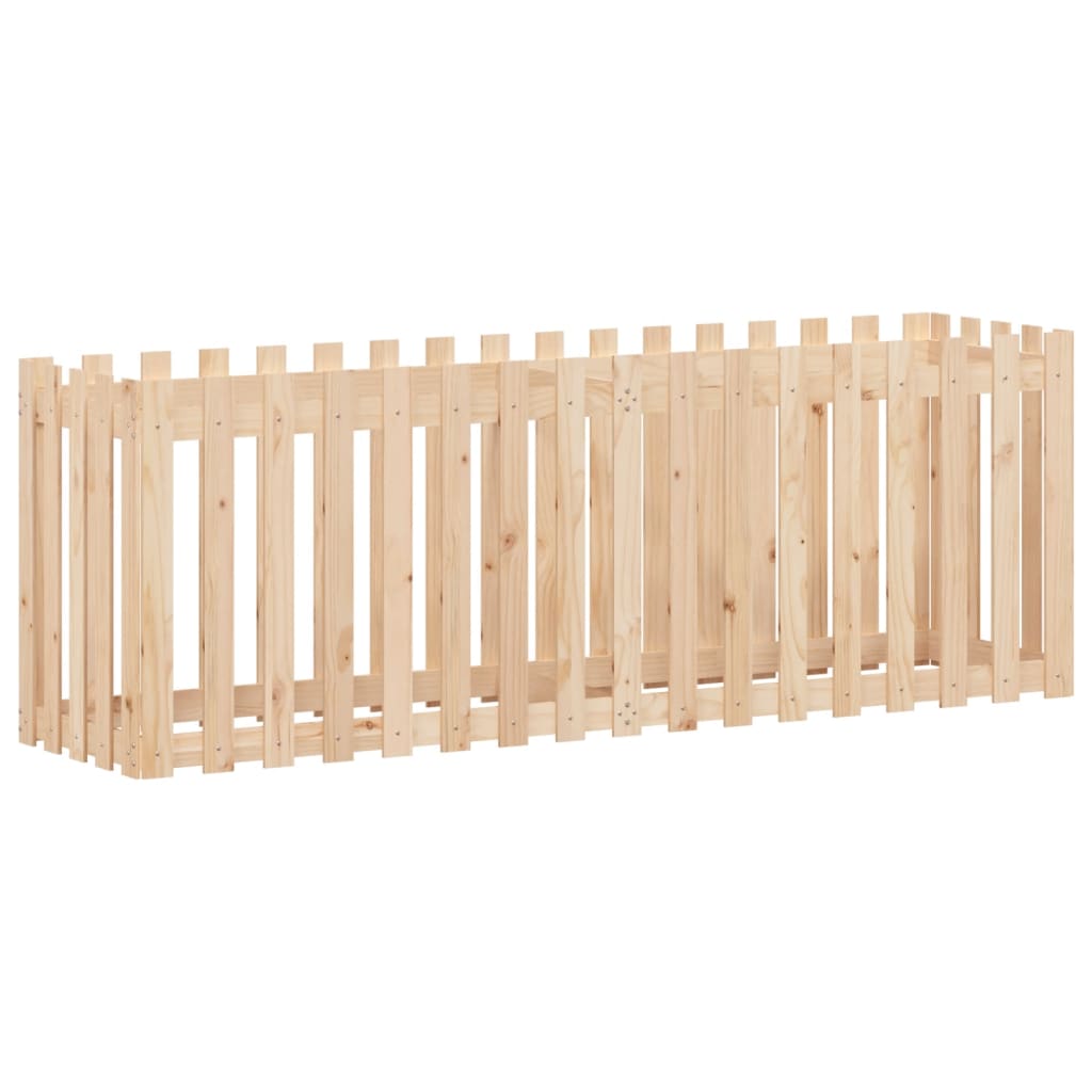 Povišena vrtna gredica 200x50x70 cm od masivne borovine