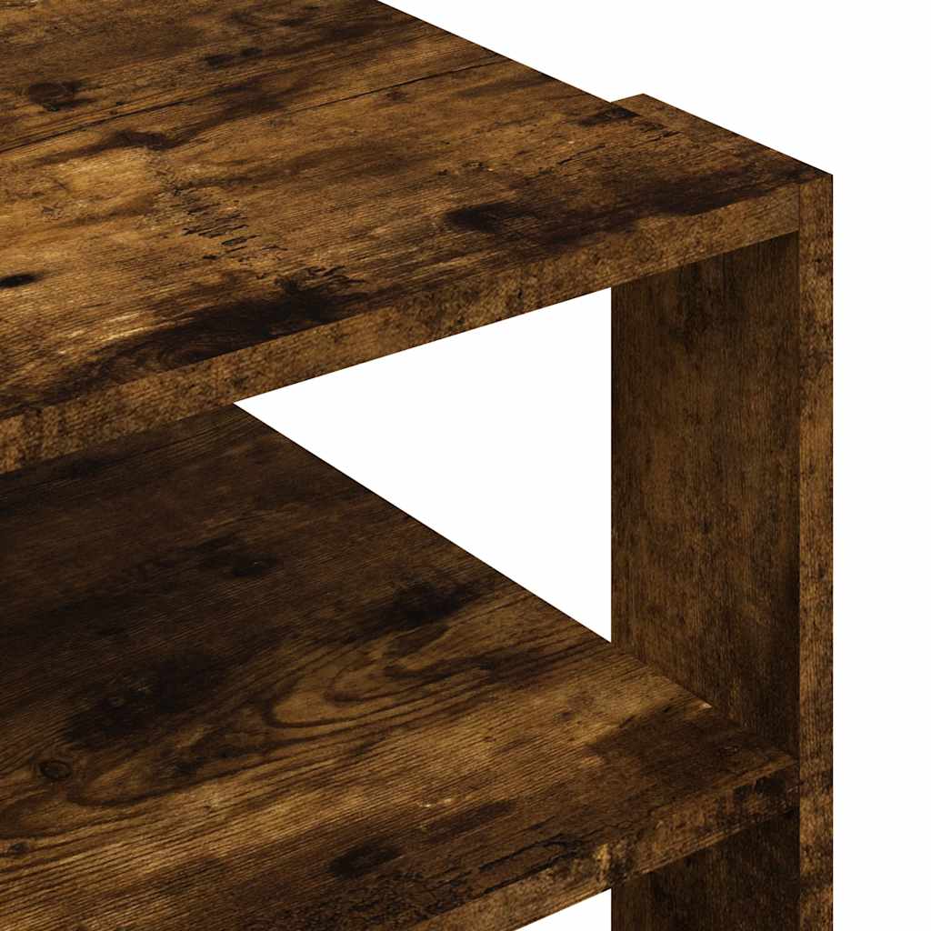 Stolić za kavu boja hrasta 58x58x40 cm konstruirano drvo