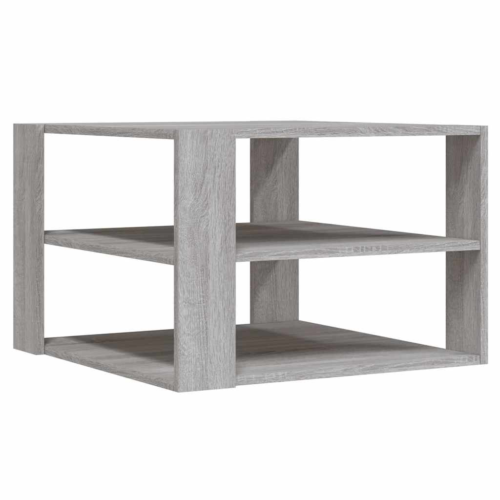 Stolić za kavu boja hrasta 58x58x40 cm konstruirano drvo