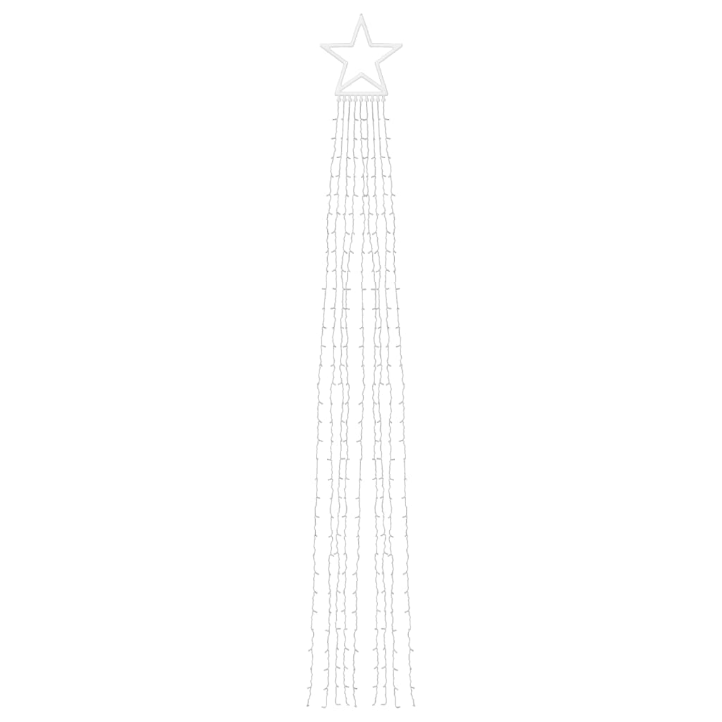 Svjetlo za božićno drvce 320 LED plave 375 cm