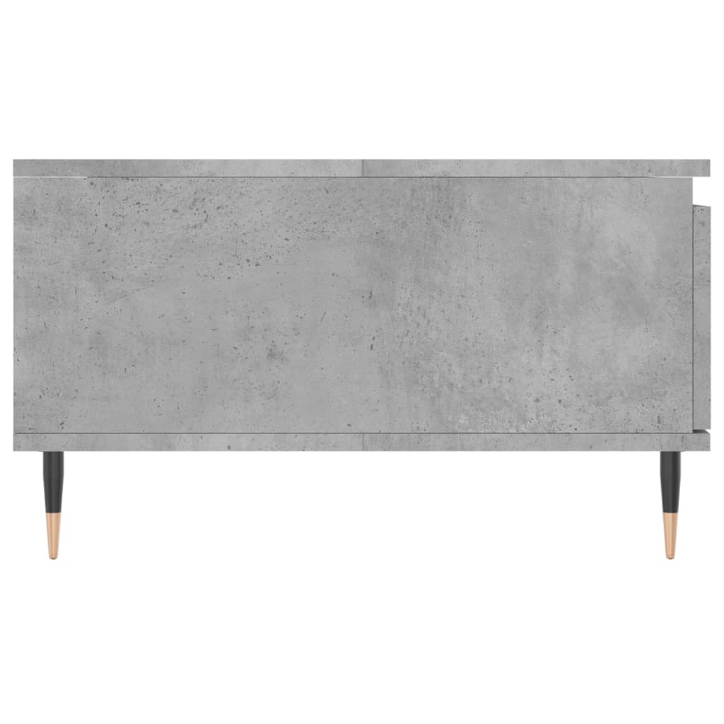 Stolić za kavu boja betona 90 x 60 x 35 cm konstruirano drvo