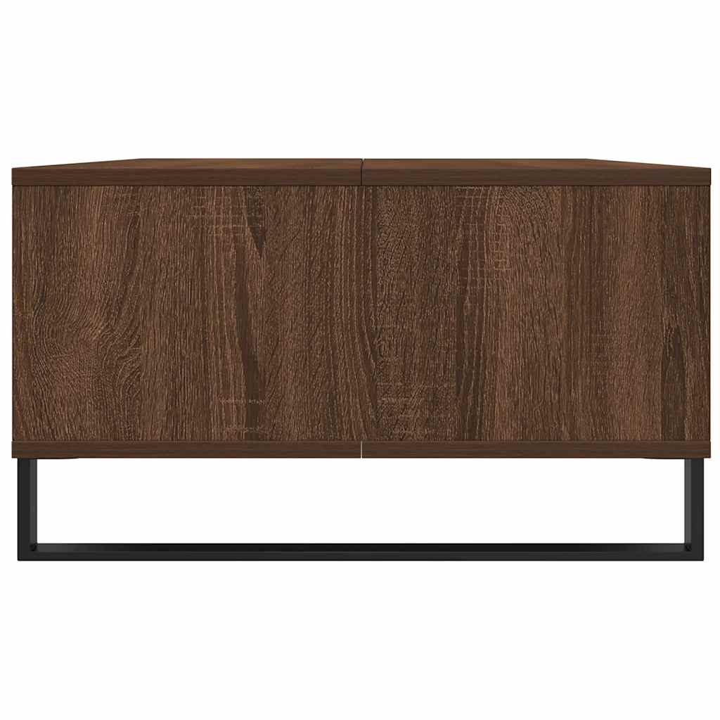 Stolić za kavu boja hrasta 104 x 60 x 35 cm konstruirano drvo