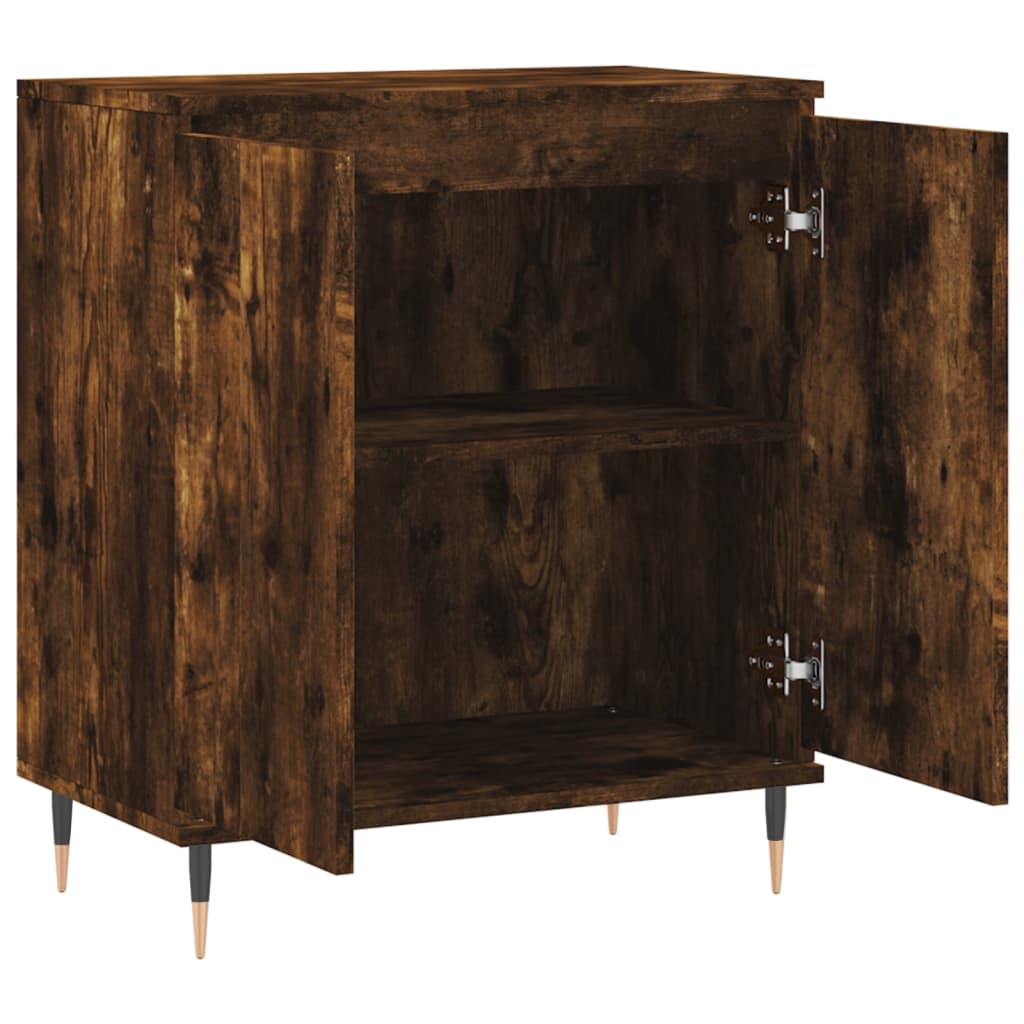 Komoda boja dimljenog hrasta 60 x 35 x 70 cm konstruirano drvo