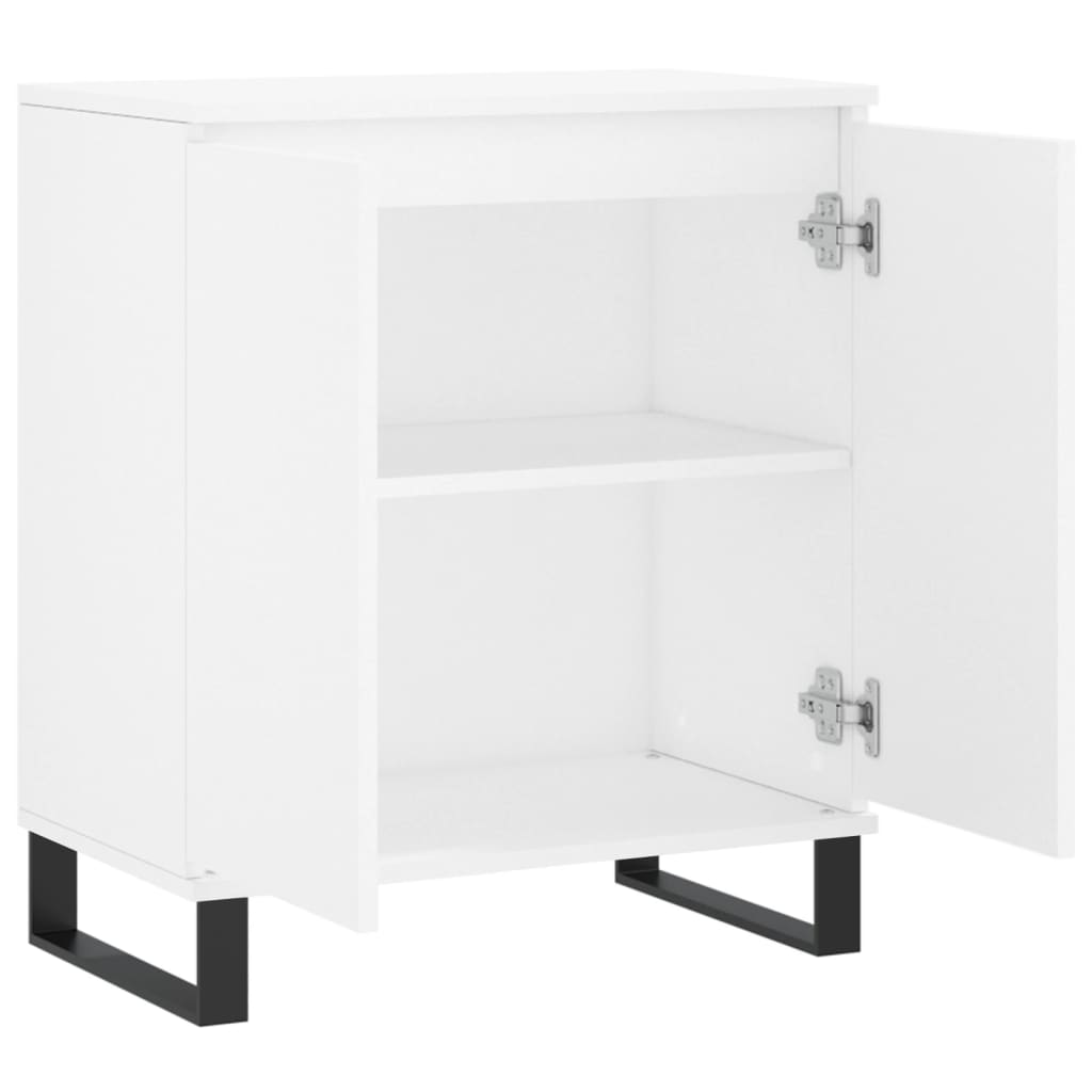 Komoda bijela 60 x 35 x 70 cm od konstruiranog drva