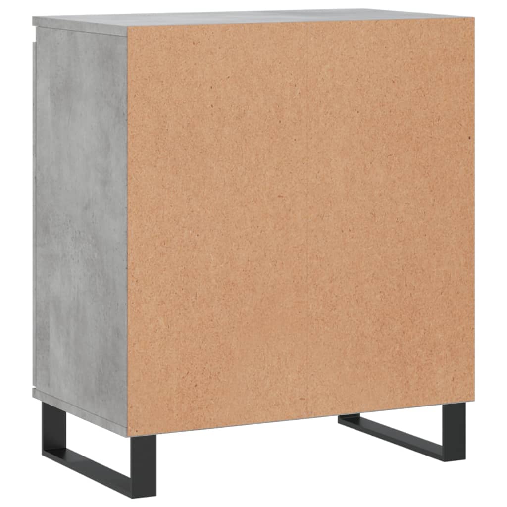 Komoda siva boja betona 60x35x70 cm od konstruiranog drva
