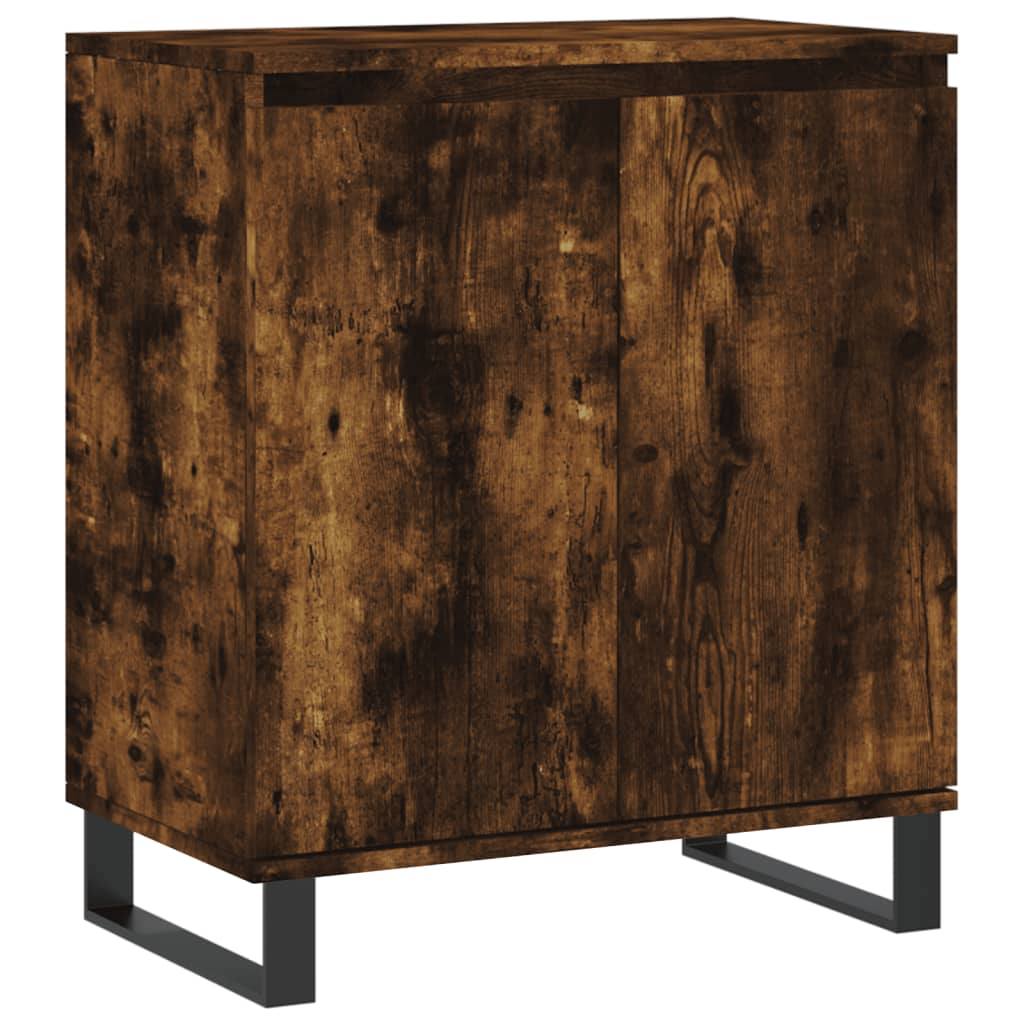 Komoda boja dimljenog hrasta 60 x 35 x 70 cm konstruirano drvo