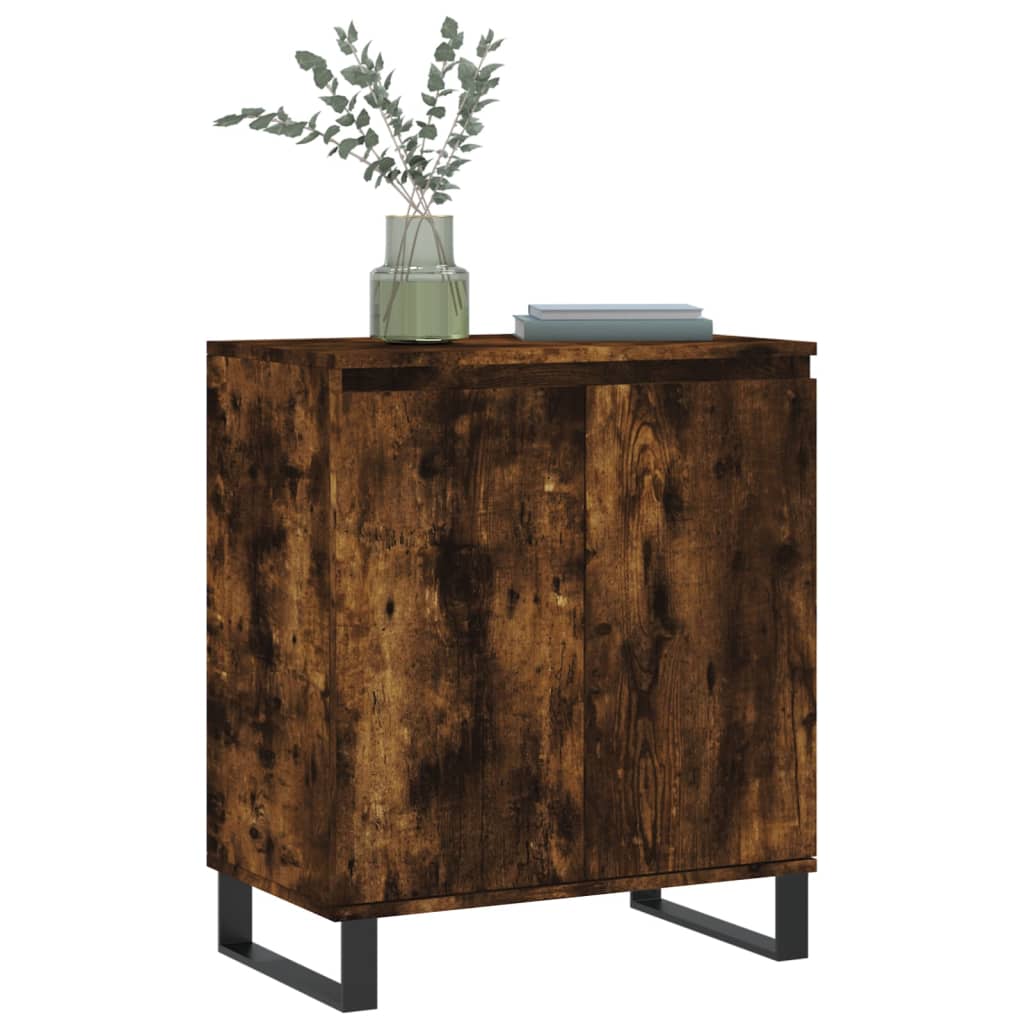 Komoda boja dimljenog hrasta 60 x 35 x 70 cm konstruirano drvo