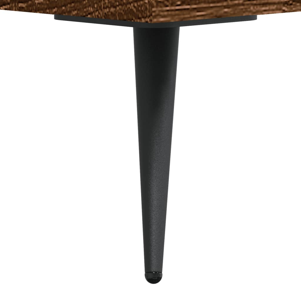 Stolić za kavu Smeđa hrasta 90x50x40 cm konstruirano drvo