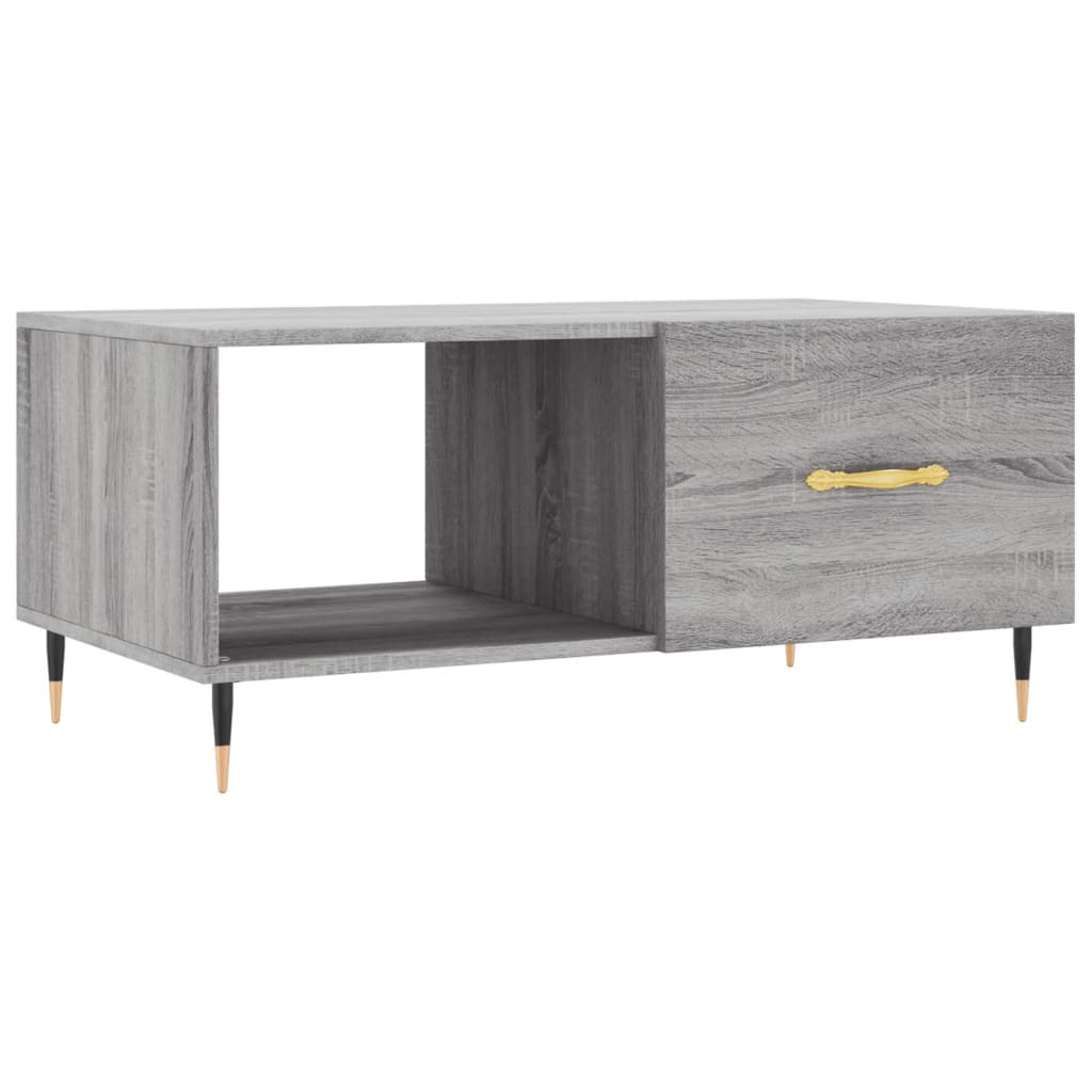 Stolić za kavu boja hrasta 90x50x40 cm konstruirano drvo