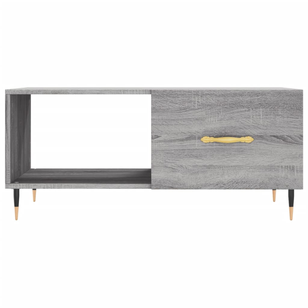Stolić za kavu boja hrasta 90x50x40 cm konstruirano drvo