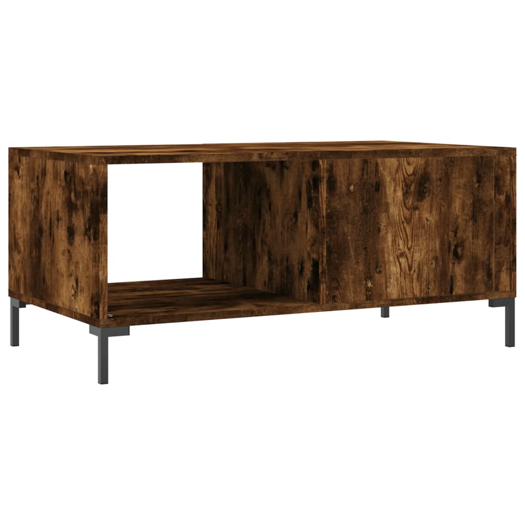 Stolić za kavu boja hrasta 90x50x40 cm konstruirano drvo