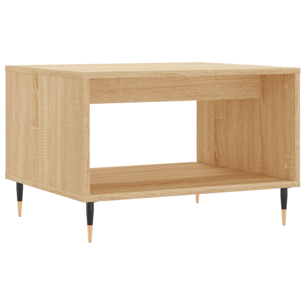 Stolić za kavu boja hrasta sonome 60x50x40 cm konstruirano drvo