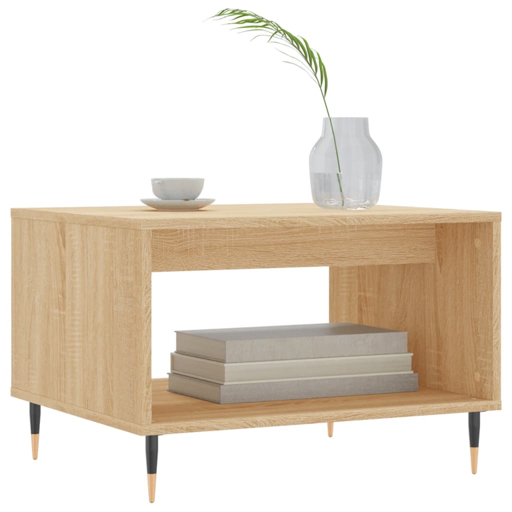 Stolić za kavu boja hrasta sonome 60x50x40 cm konstruirano drvo