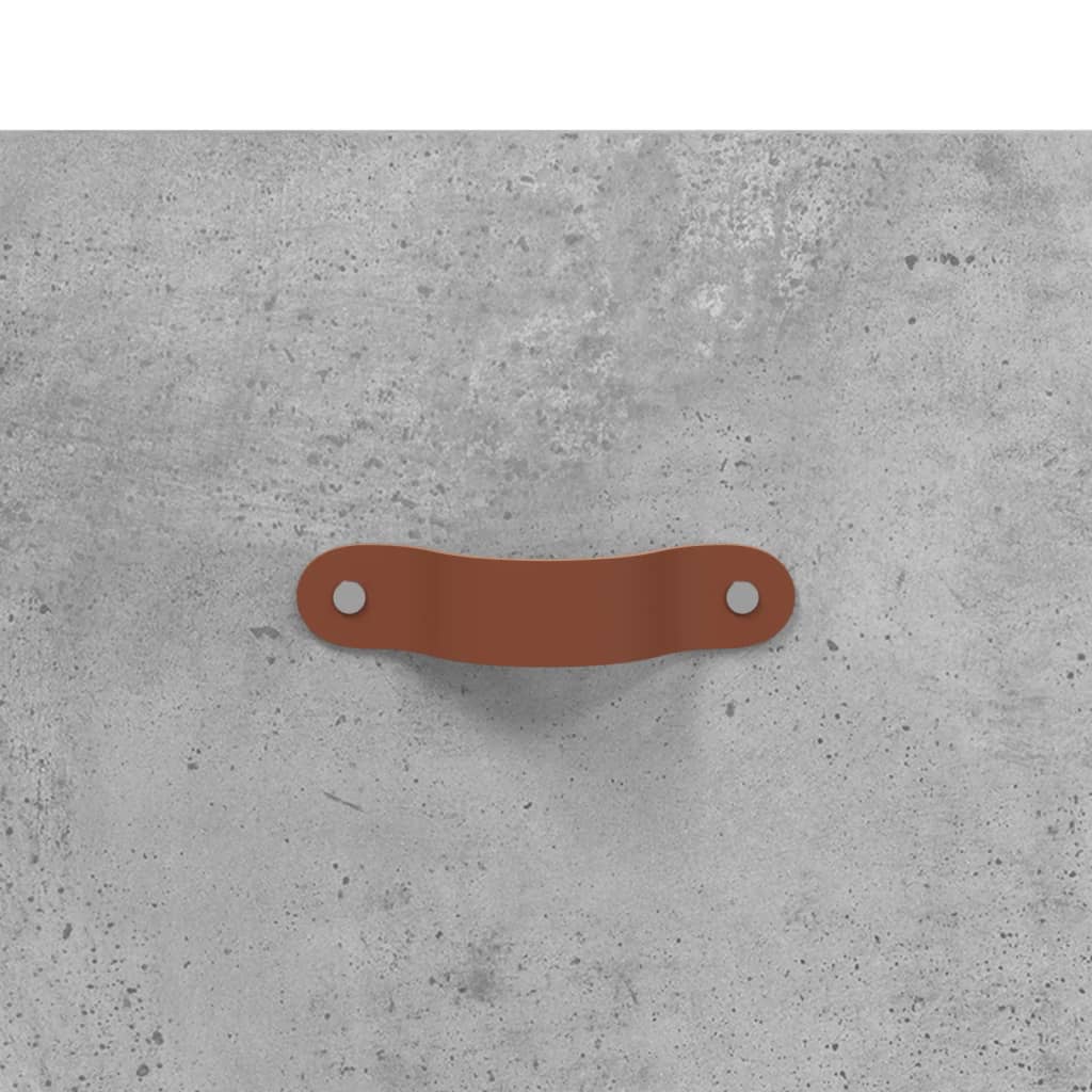 Klupa za cipele siva boja betona 102x35x55 cm konstruirano drvo