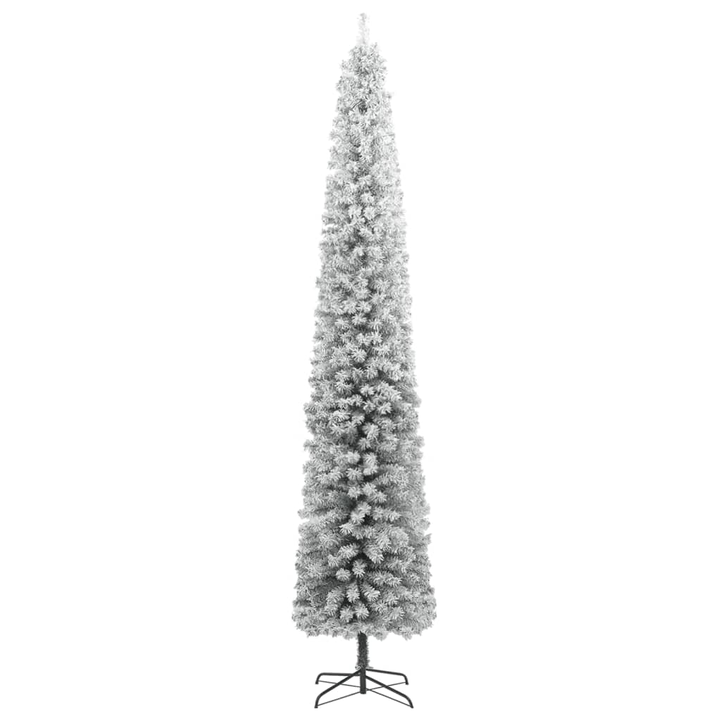 Usko božićno drvce sa stalkom i snijegom 300 cm PVC