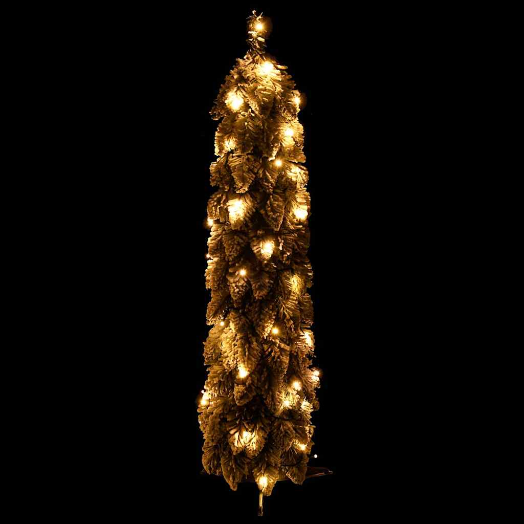 Umjetno osvijetljeno božićno drvce s 45 LED i snijegom 90 cm