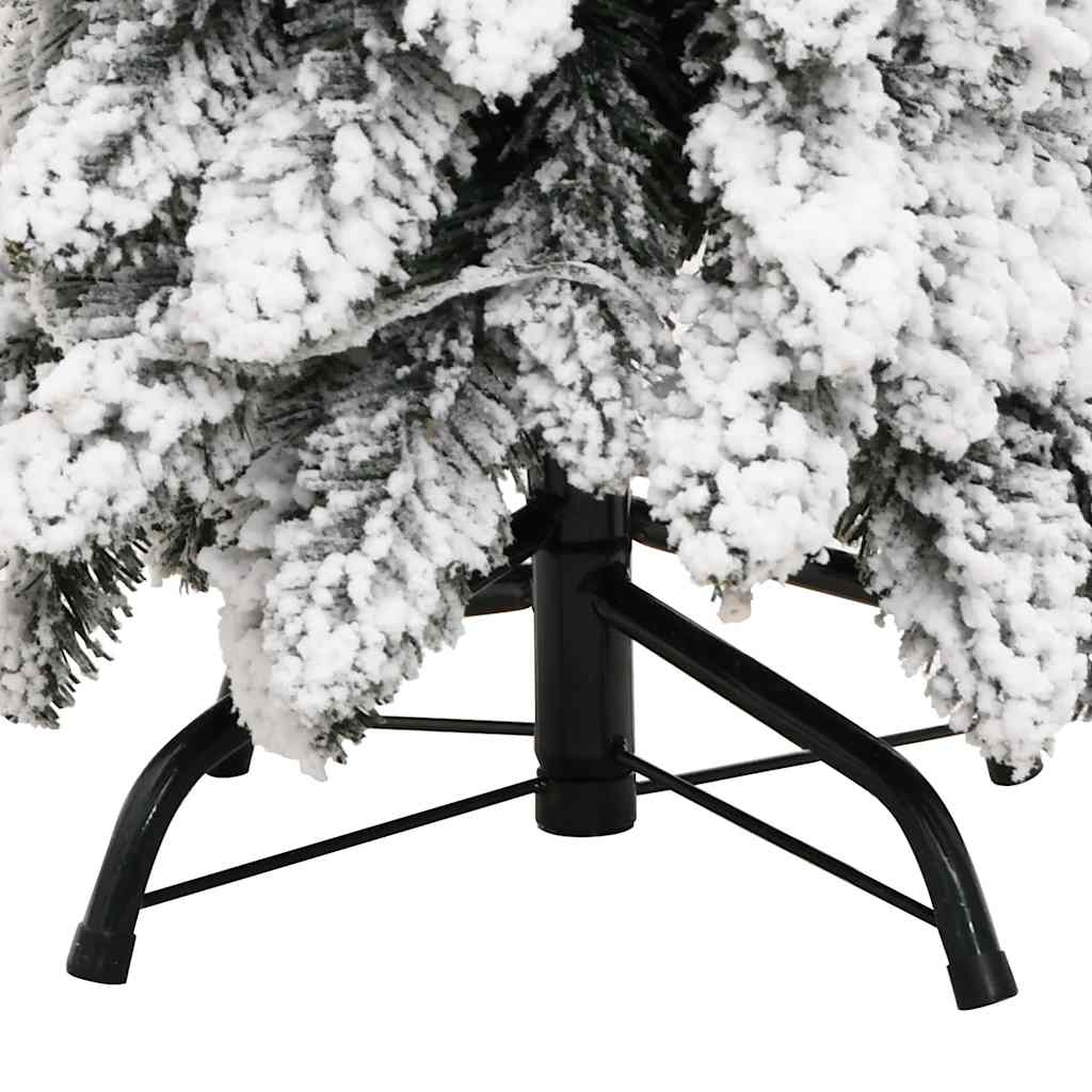 Umjetno osvijetljeno božićno drvce sa 80 LED i snijegom 150 cm