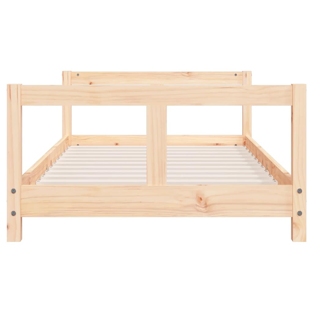 Okvir za dječji krevet 80 x 160 cm od masivne borovine