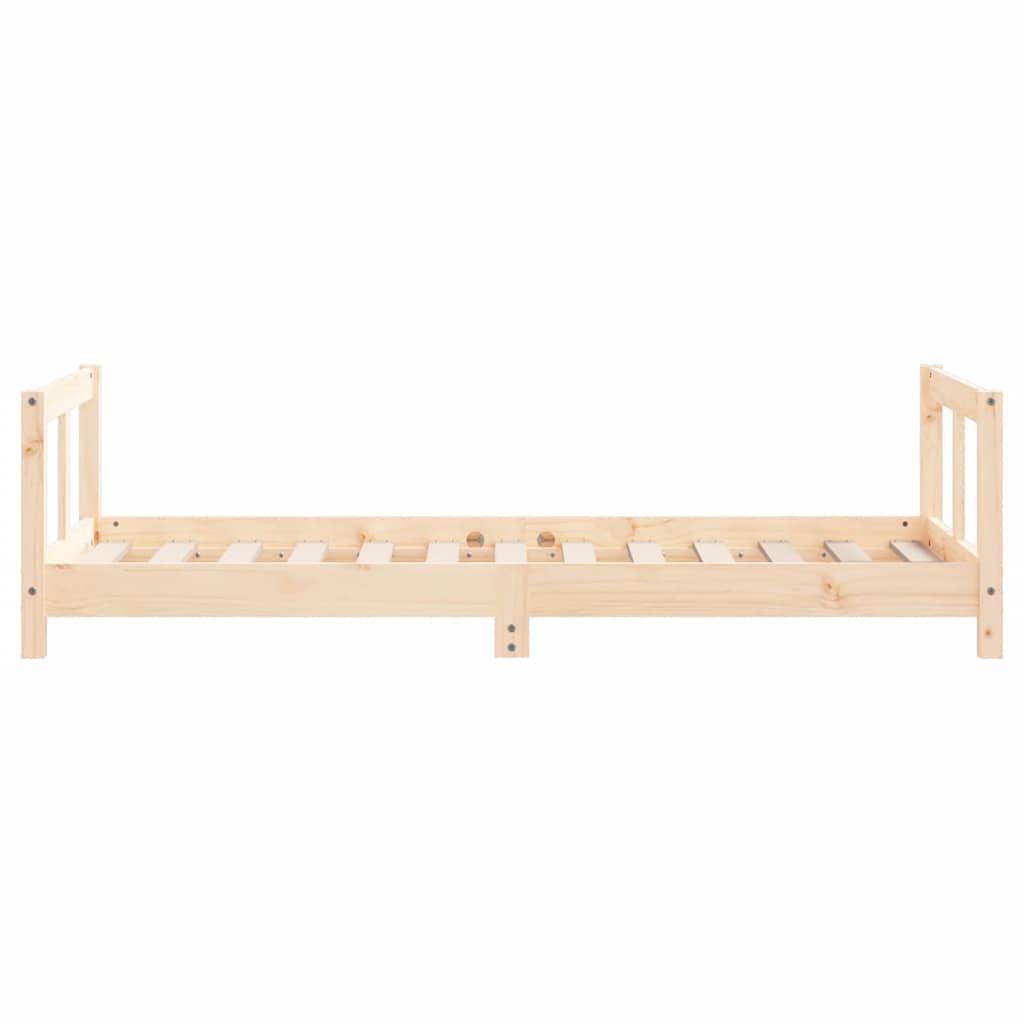 Okvir za dječji krevet 80 x 160 cm od masivne borovine