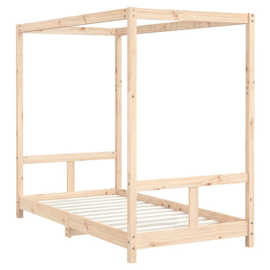 Okvir za dječji krevet 80 x 160 cm od masivne borovine