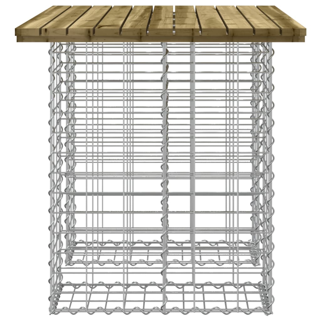 Vrtni stol Gabion Dizajn 100x70x72 cm Impregnirano drvo Bor