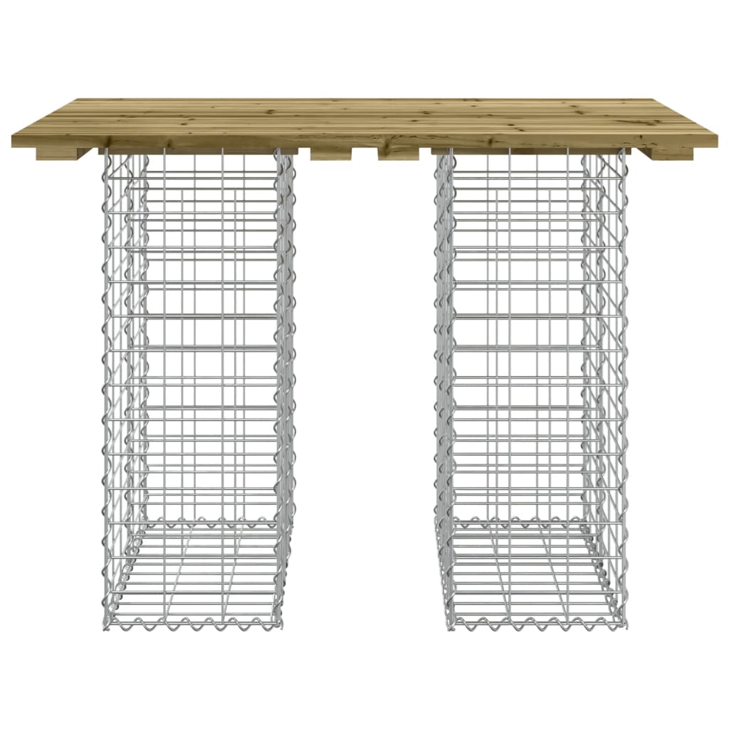 Vrtni stol Gabion Dizajn 100x70x72 cm Impregnirano drvo Bor