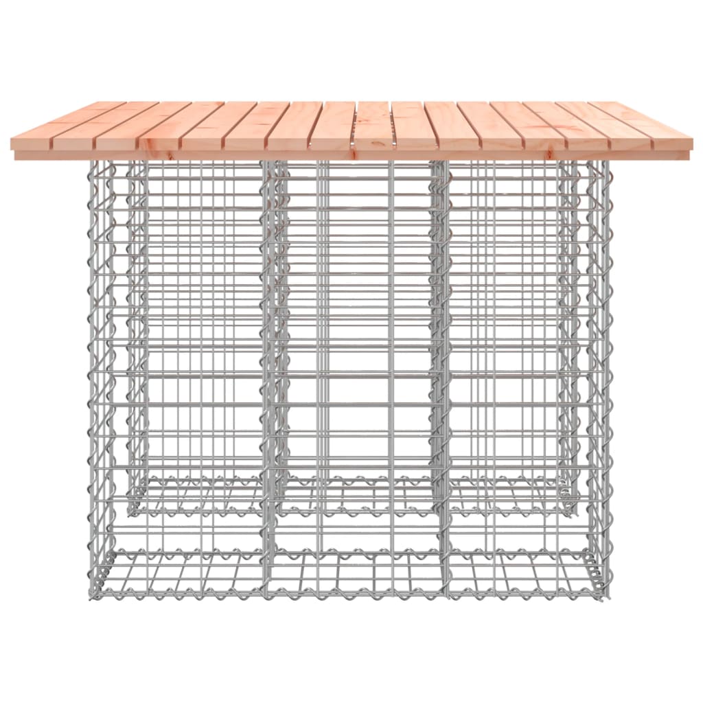 Vrtni stol, gabion dizajn, 100x102x72 cm, masivno drvo, douglas