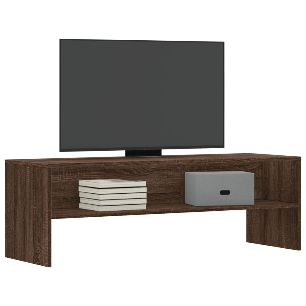 TV ormarić boja smeđeg hrasta 120x40x40 cm konstruirano drvo