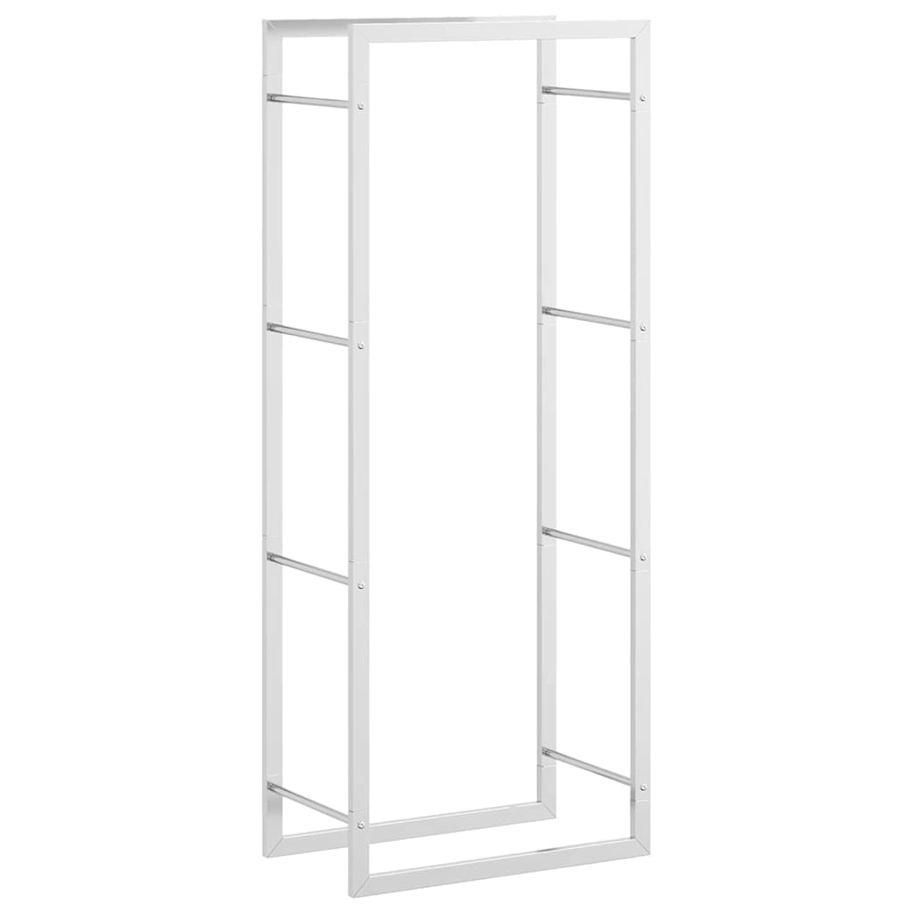 Stalak za drva za ogrjev 50x28x132 cm od nehrđajućeg čelika