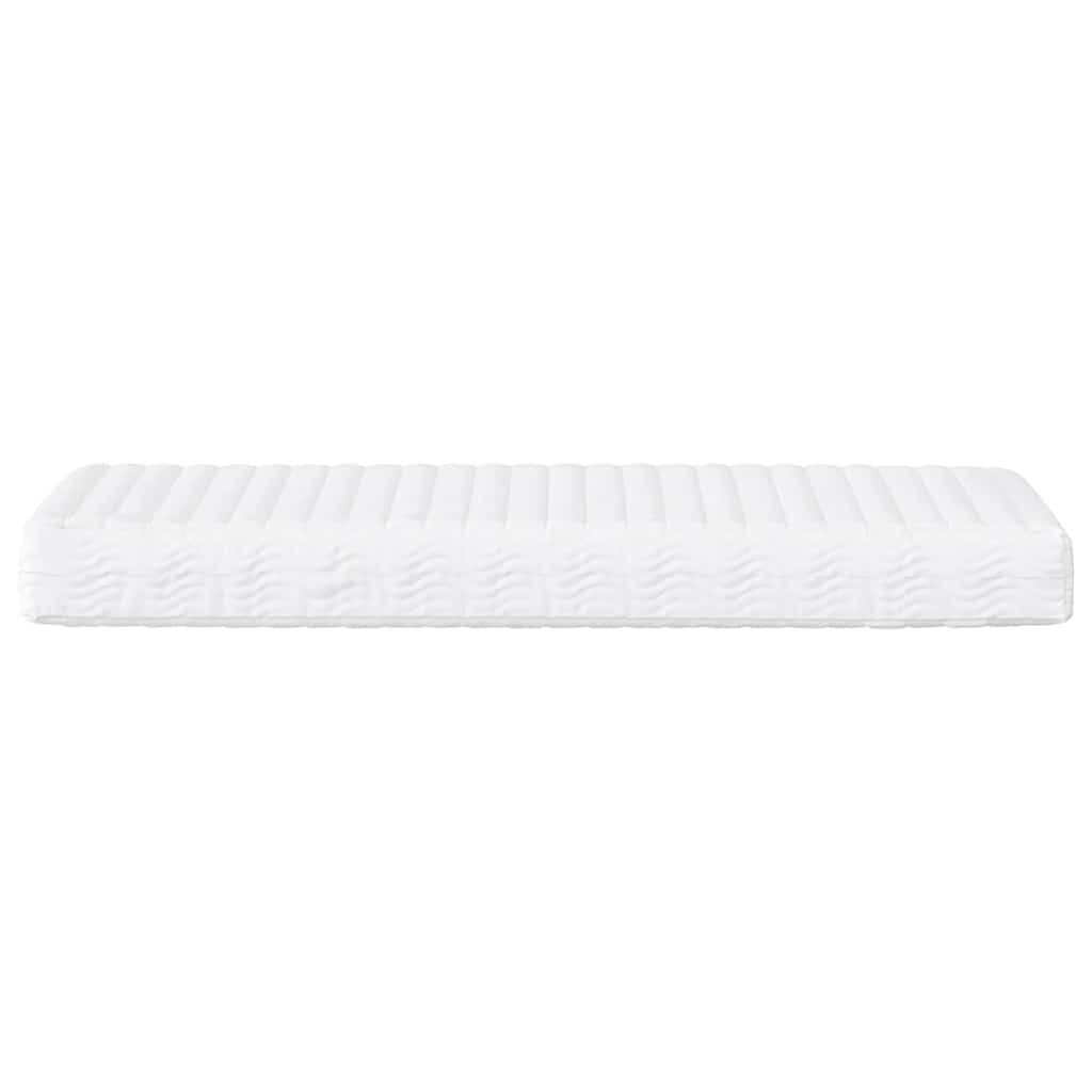 Dnevni krevet s madracem plavi 100 x 200 cm baršunasti