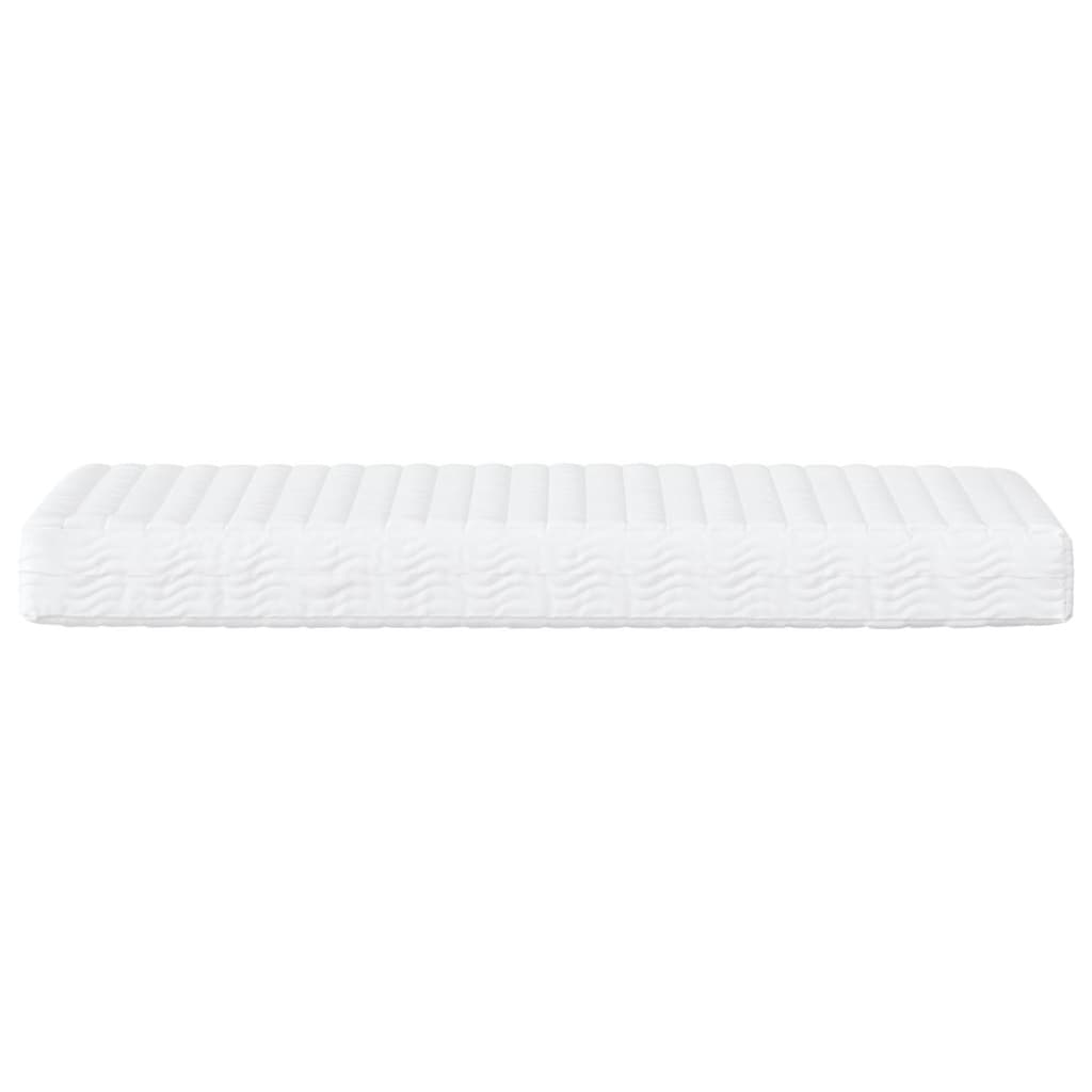 Dnevni krevet s madracem tamnosivi 90 x 190 cm od tkanine