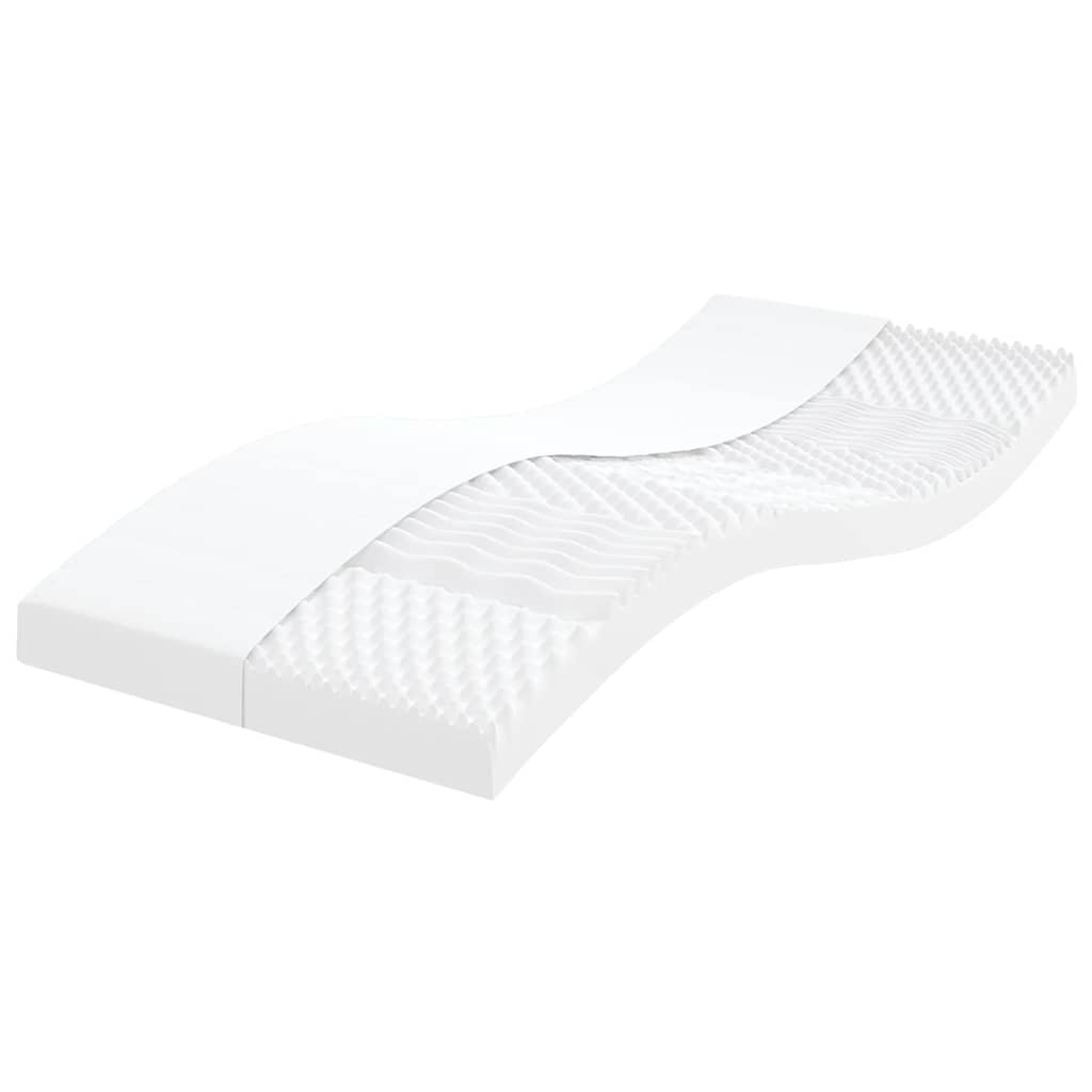 Dnevni krevet na razvlačenje i madraci plavi 100x200 cm baršun