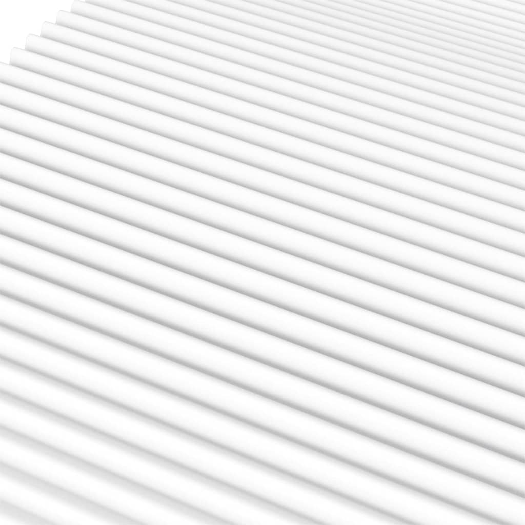 Dnevni krevet s madracem krem 90 x 200 cm od tkanine