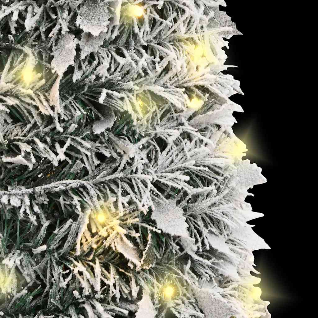 Umjetno božićno drvce sa snijegom 100 LED žarulja 150 cm
