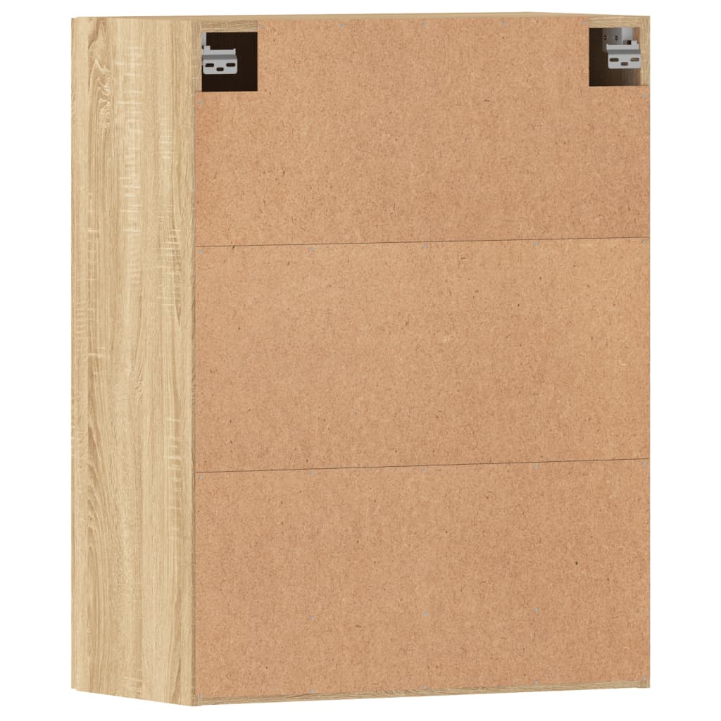 Zidni ormarići 2 kom boja hrasta sonome od konstruiranog drva