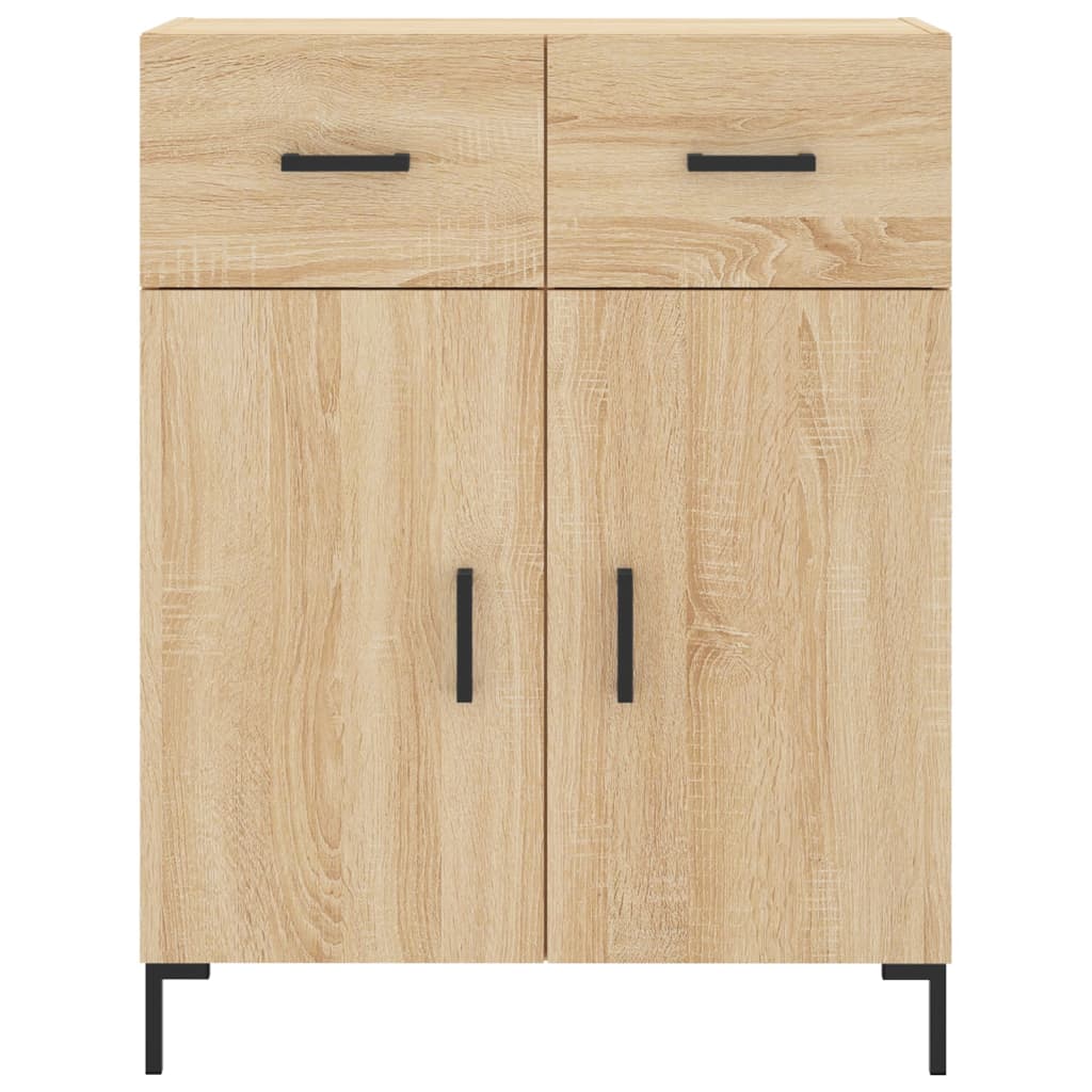 Visoka komoda hrasta sonome 69,5x34x180cm od konstruiranog drva