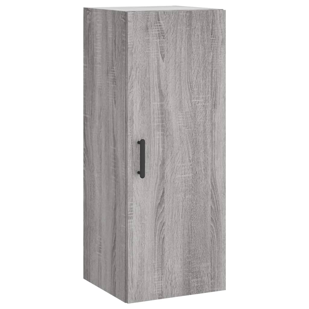 Visoka komoda siva sonome 34,5x34x180 cm od konstruiranog drva