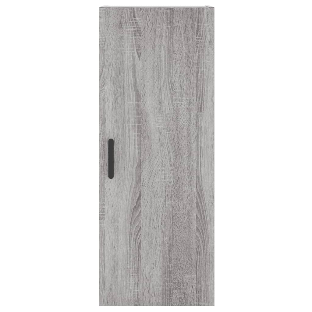 Visoka komoda siva sonome 34,5x34x180 cm od konstruiranog drva