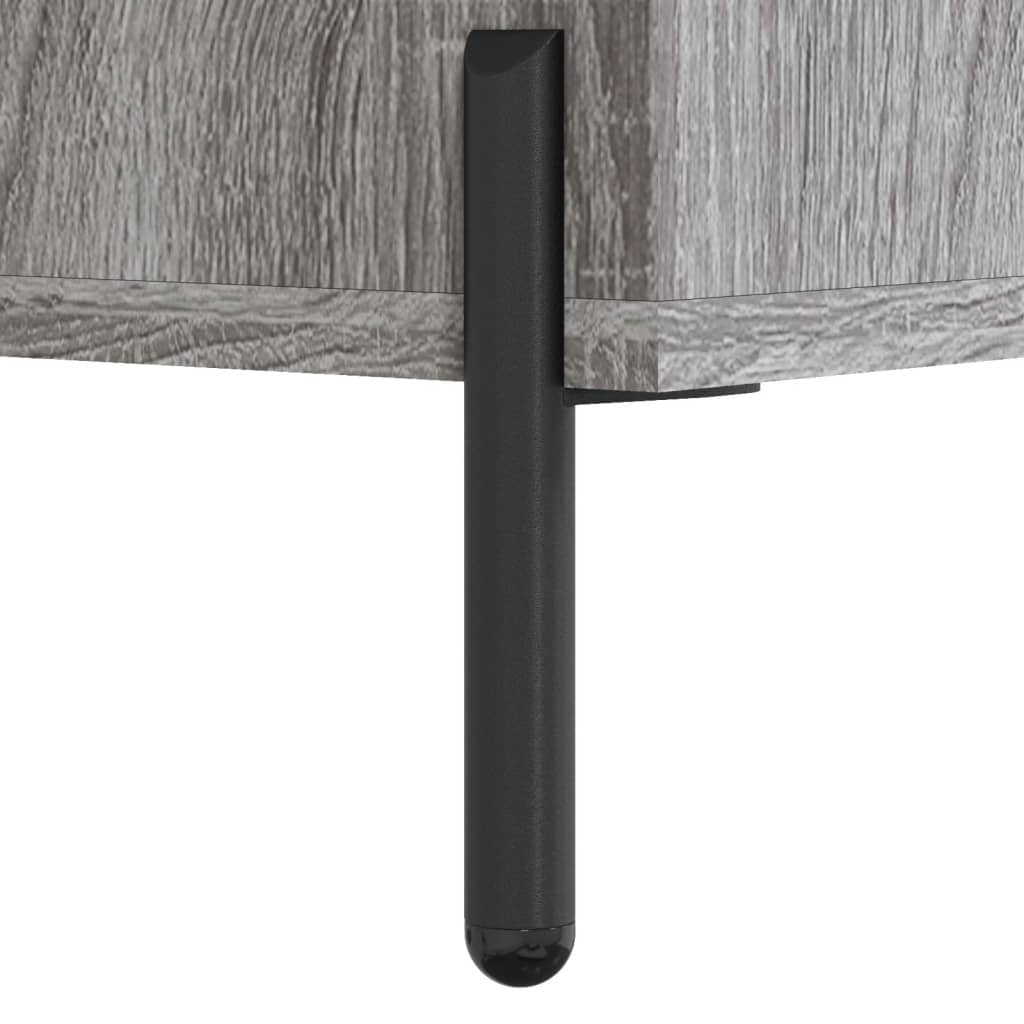 Visoka komoda siva sonome 34,5x34x180 cm od konstruiranog drva