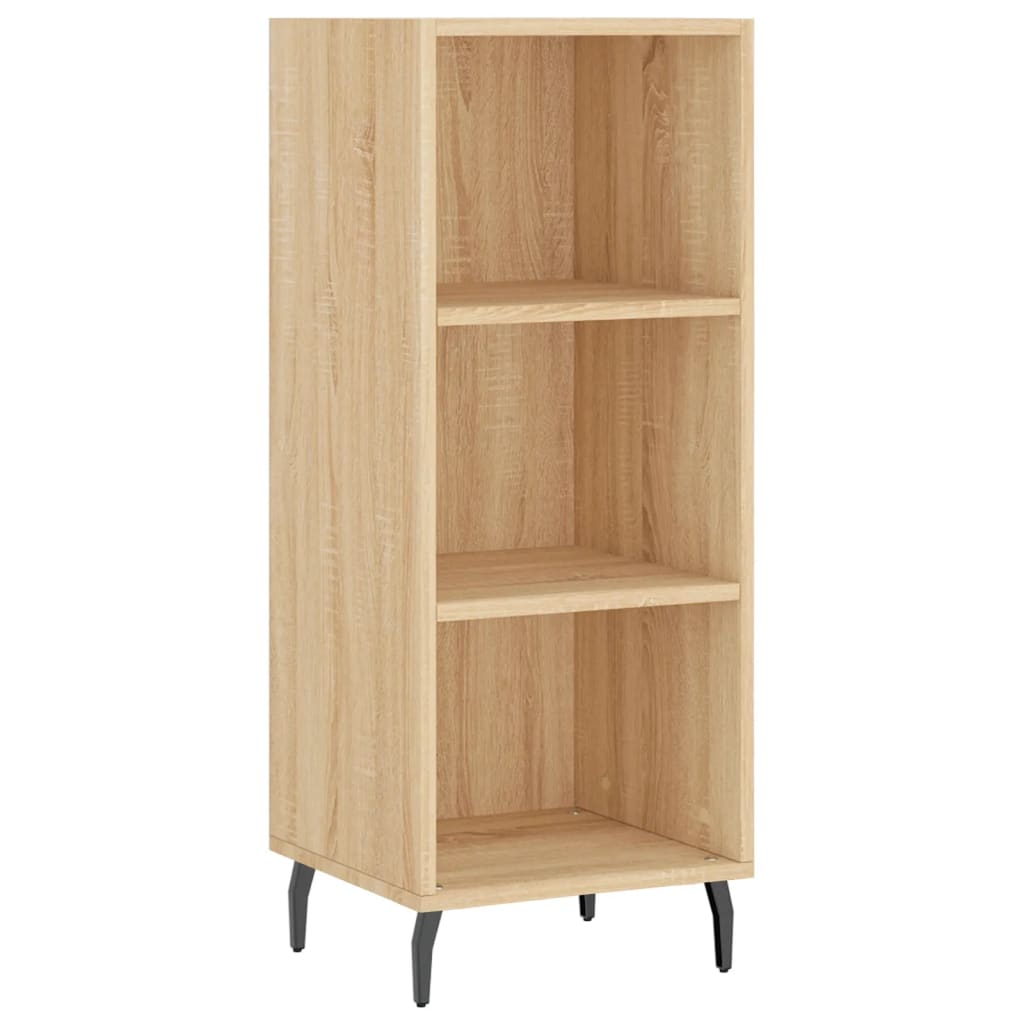 Visoka komoda hrasta sonome 34,5x34x180cm od konstruiranog drva