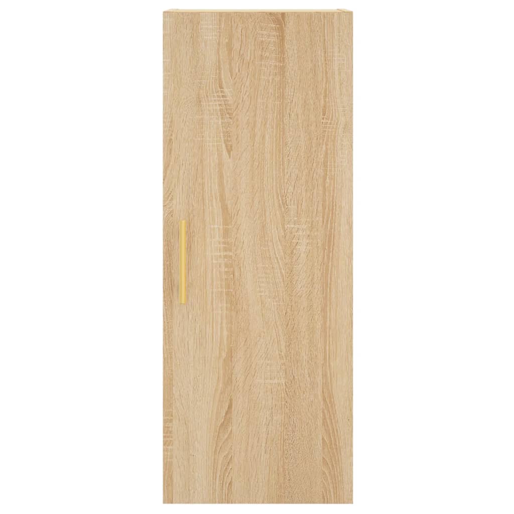 Visoka komoda hrasta sonome 34,5x34x180cm od konstruiranog drva