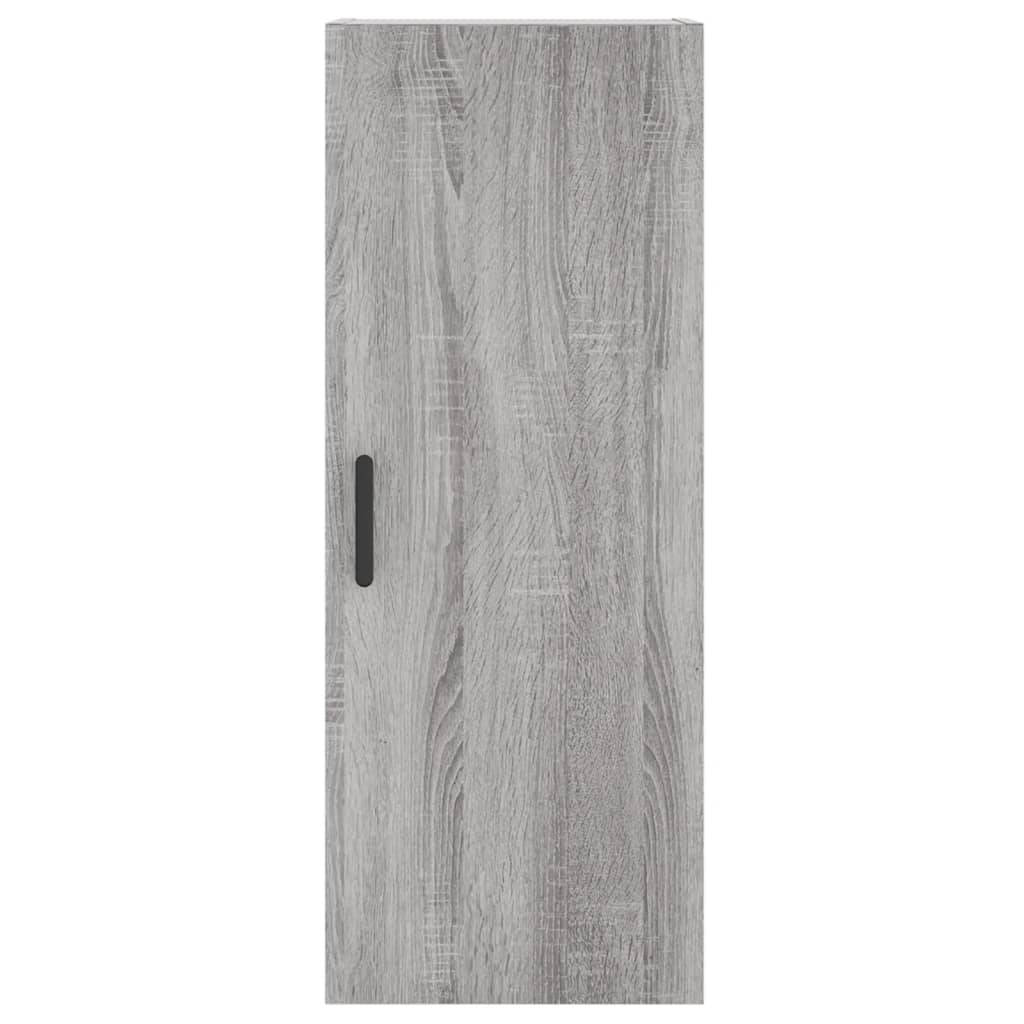 Visoka komoda siva sonome 34,5x34x180 cm od konstruiranog drva