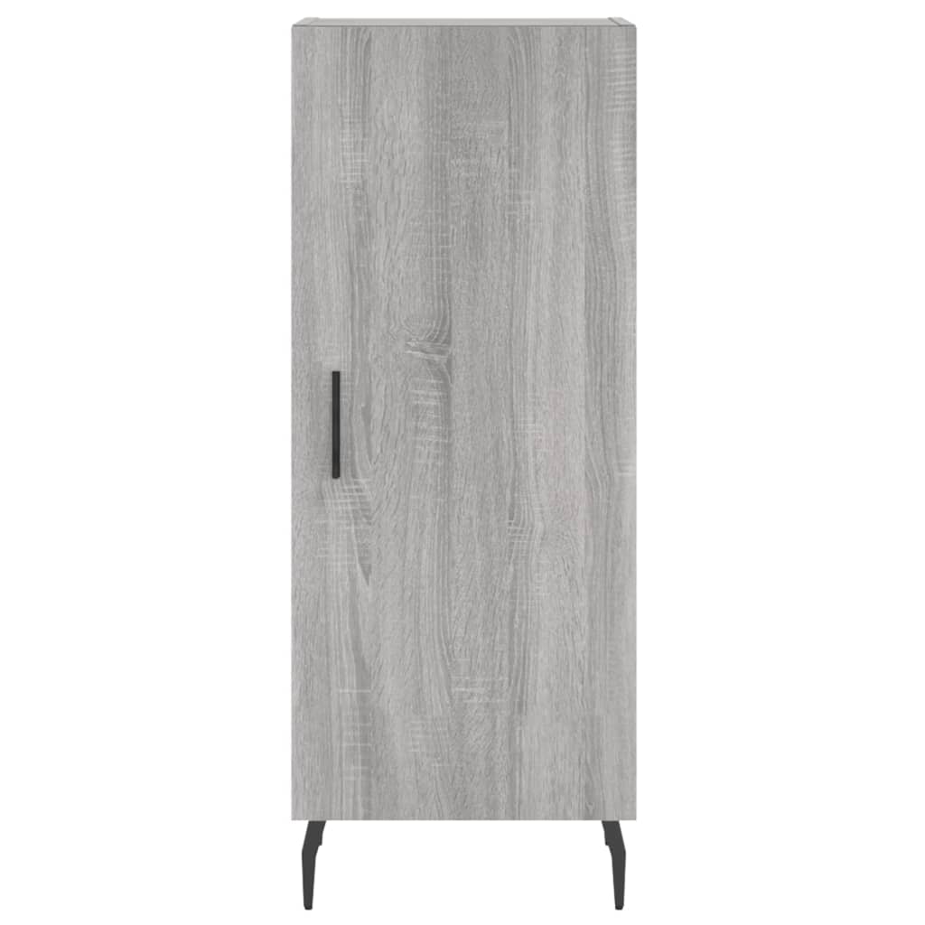Visoka komoda siva sonome 34,5x34x180 cm od konstruiranog drva
