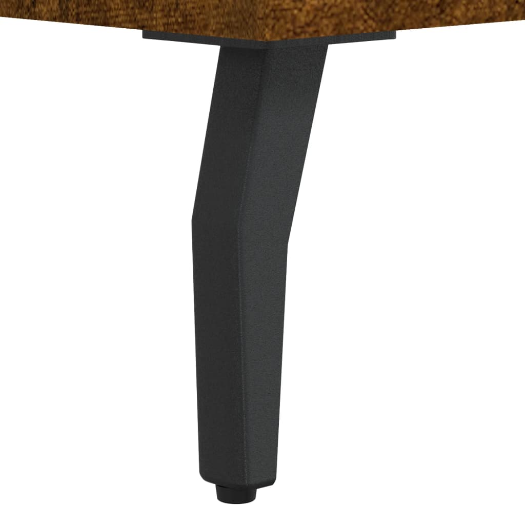 Visoka komoda dimljeni hrast 34,5x34x180cm konstruiranog drva